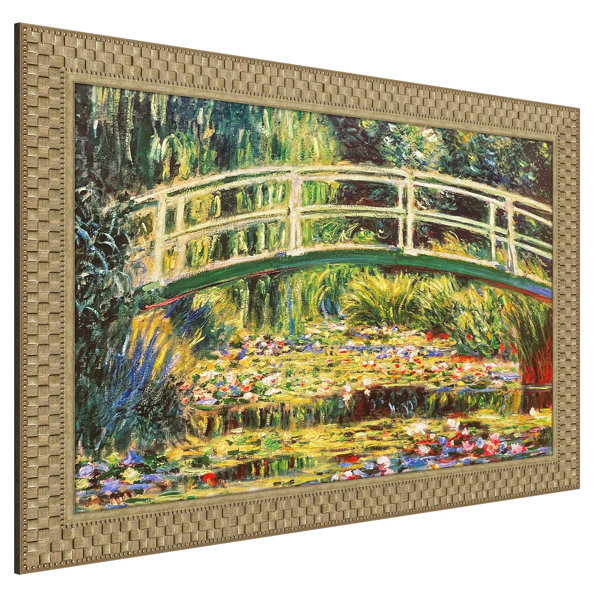 Vault W Artwork Water Lilies Under The Japanese Bridge by Claude